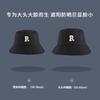 R standard bucket hat female wide brim shows small face big face round face can wear sun hat spring and autumn couple basin hat