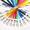 2026 New 5Pcs 1cm Width Metal Hook ID Badge Lanyard Work Permit Neck Strap Chest Card Hanging Rope For Office Staff Exhibition Card Holder