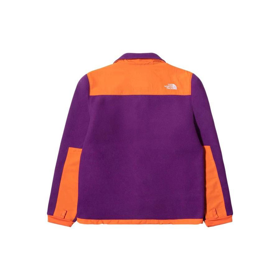 The North Face Velvet Jackets Men's Orange Red Stand Collar Moderate NF0A4QYH-1M2
