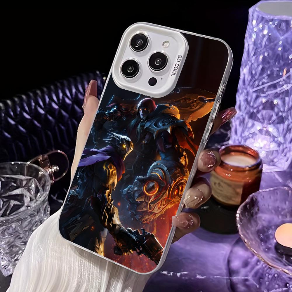 Game Darksiders Mobile Phone Case for iPhone 17 16 15 14 13 12 11 X XR XS 8 7 Air Pro Max Plus White Translucent Colorful Cover