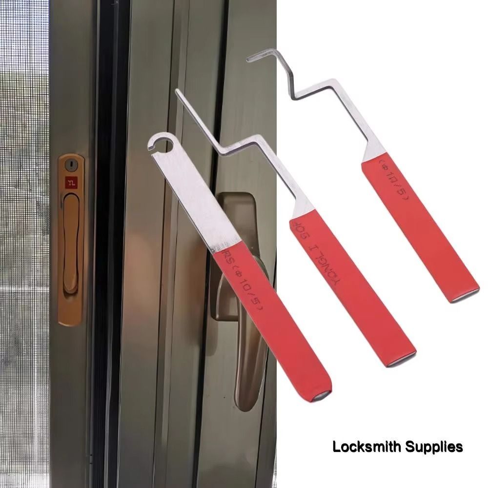 Compact Lock Picking Set Key Replacement Versatile Automotive Pick Hook Professional Convenient Door Open Keys