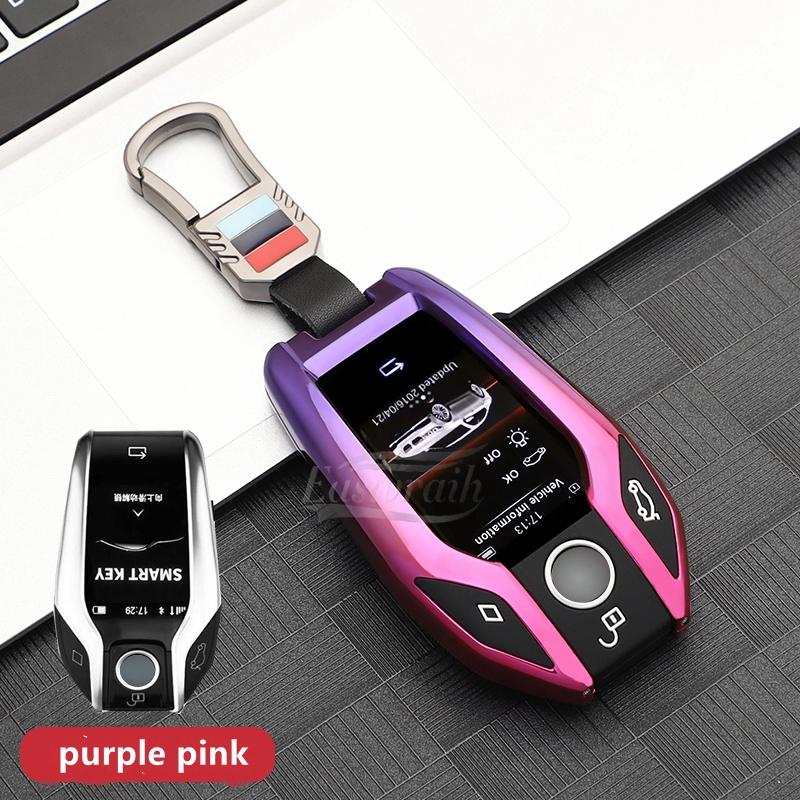 LED Display Key Shell Car Key Case Holder Cover for BMW 5 7 Series G11 G12 G30 G31 G32 I8 I12 I15 G01 G02 G05 G07 X3 X4 X5 X7