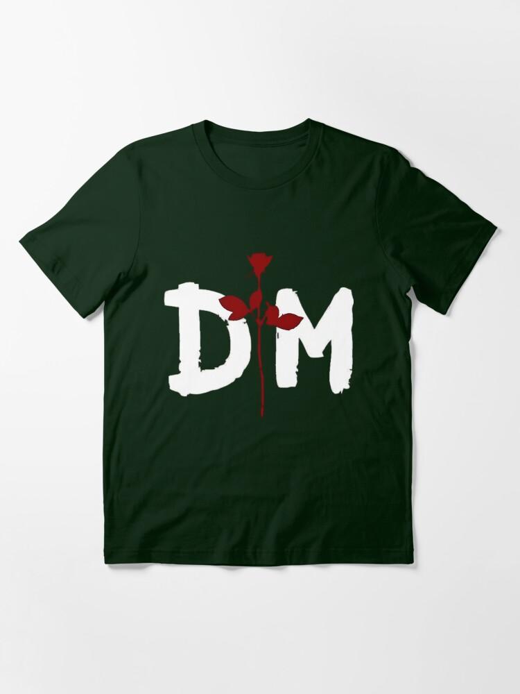 Depeche Mode(DM) Logo and Red Rose, D-P-CH-MOD- Essential T-Shirt