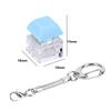 Keyboard Fidget Keychain 1 Key Keyboard Decompression  DIY Mechanical Keyboard Keychain for Adult Gifts To Relief Pass Time