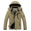 Thickened Fleece Windproof Outdoor Climbing Jacket for Couples Breathable Warm Cotton Coat Large Size Outdoor Clothing