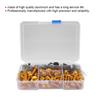 177pcs Motorcycle Screws Fairing Bolt Kit Universal M5 M6 Fit for Yamaha SportbikesGold