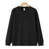 Moletom Unissex de Lã Outono Inverno Grosso Sólido Ombro Caído Pulôver Oversized Casual Quente Suéter Moletom Boyfriend
