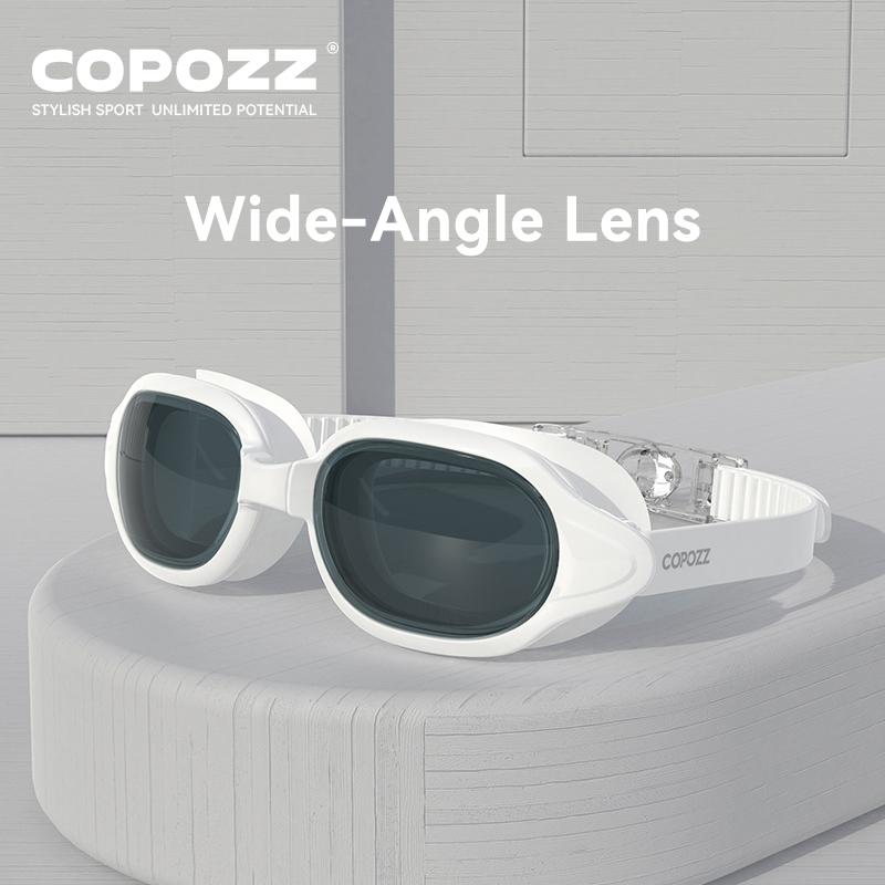 COPOZZ Myopie Schwimmbrille Herren Damen Erwachsene Schwimmbrille Professionell Antibeschlag Schwimmbad Schwimmbrille Dioptrien Schwimmbrille -1,5 bis -72
