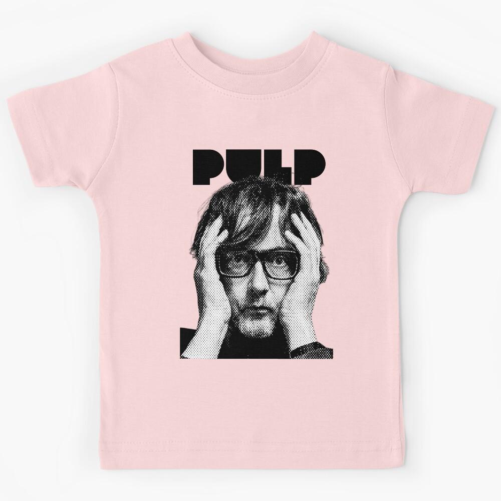 Pulp - Jarvis - black and white Kids T-Shirt 130