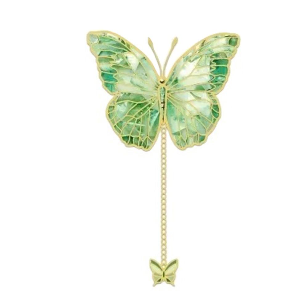 Separator Pages Metal Butterfly Bookmark Bronzing Pagination Mark  Readers
