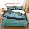 M. Pokora Single Double Quen King-Sized Dimensionsd Dimensions Beding Set Young Boys Bedrom Soft Duvet Cover Set Col 3D Printed Bed Shets Comfortable