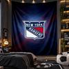 Wall Hanging Tapestry New York Rangers Print Cloth for Living Room Bedroom Home Decor