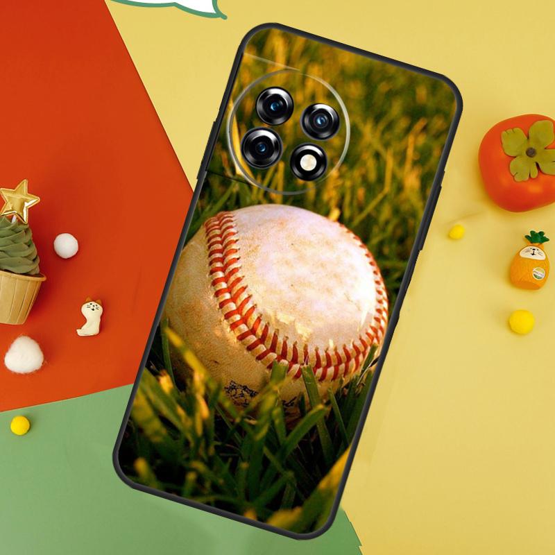 Baseball Case For OnePlus 15 12 12R 13T 13R 13 11 9 10 Pro 10T 8T Nord 5 CE 2 3 4 Lite N20 N30 Cover