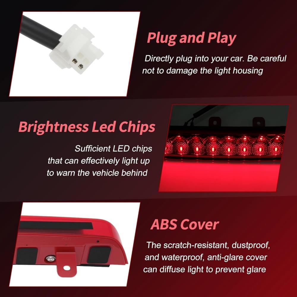 Rear High Mount Brake Light 92700-A1000 for Hyundai Santa Fe 2013-2018