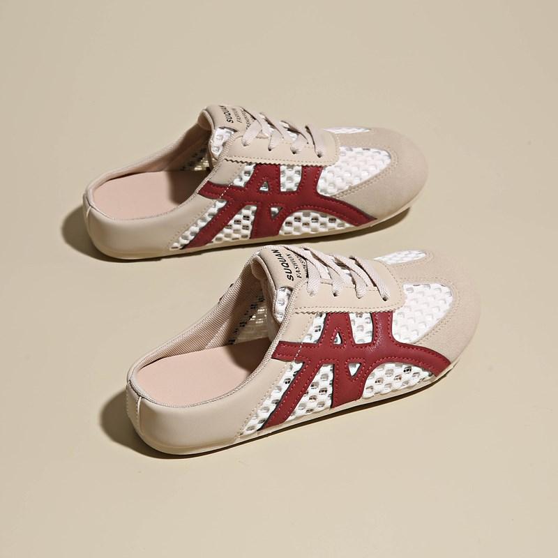 Fashion women Slippers Casual Summer Outdoor Shoes Breathable Sneakers Walking Hiking Luxury Designer Fashion Loafers Comfort Slides