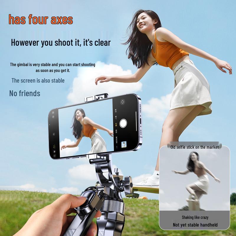 Bluetooth A17 Selfie Stick Tripod with 360° Rotation & Camera Interface