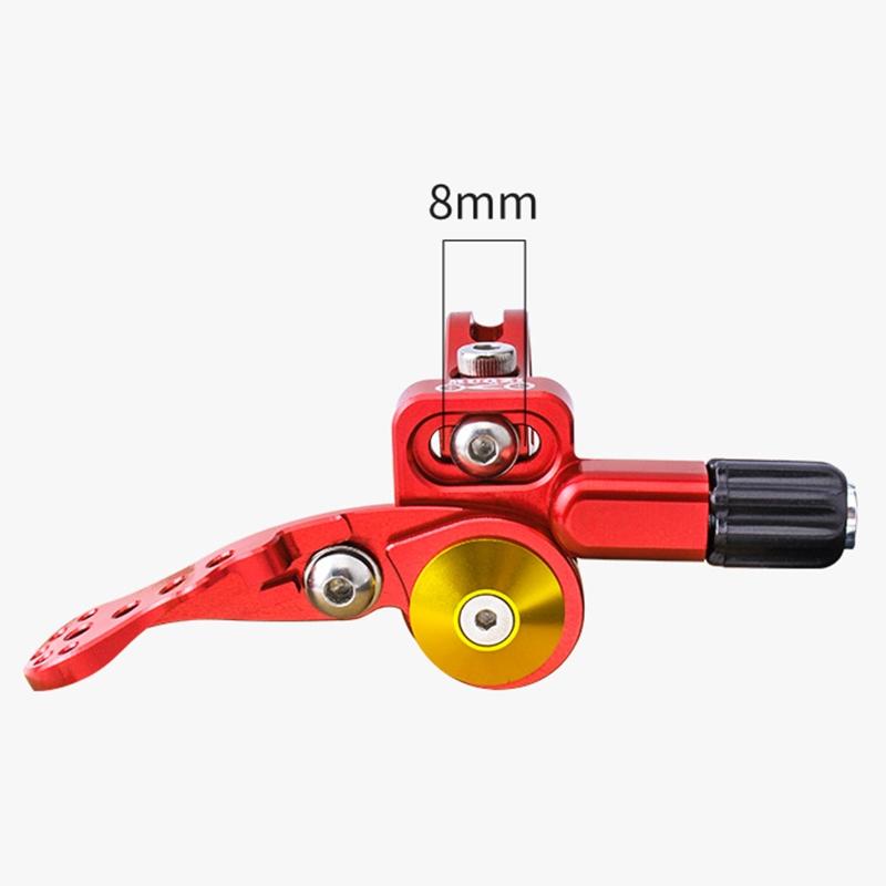 Alloy Dropper Post Lever for Seatpost Adjustment Telescopic Shifter Tightly Fix for Mountain Bicycle 22.2/24mm Handlebar