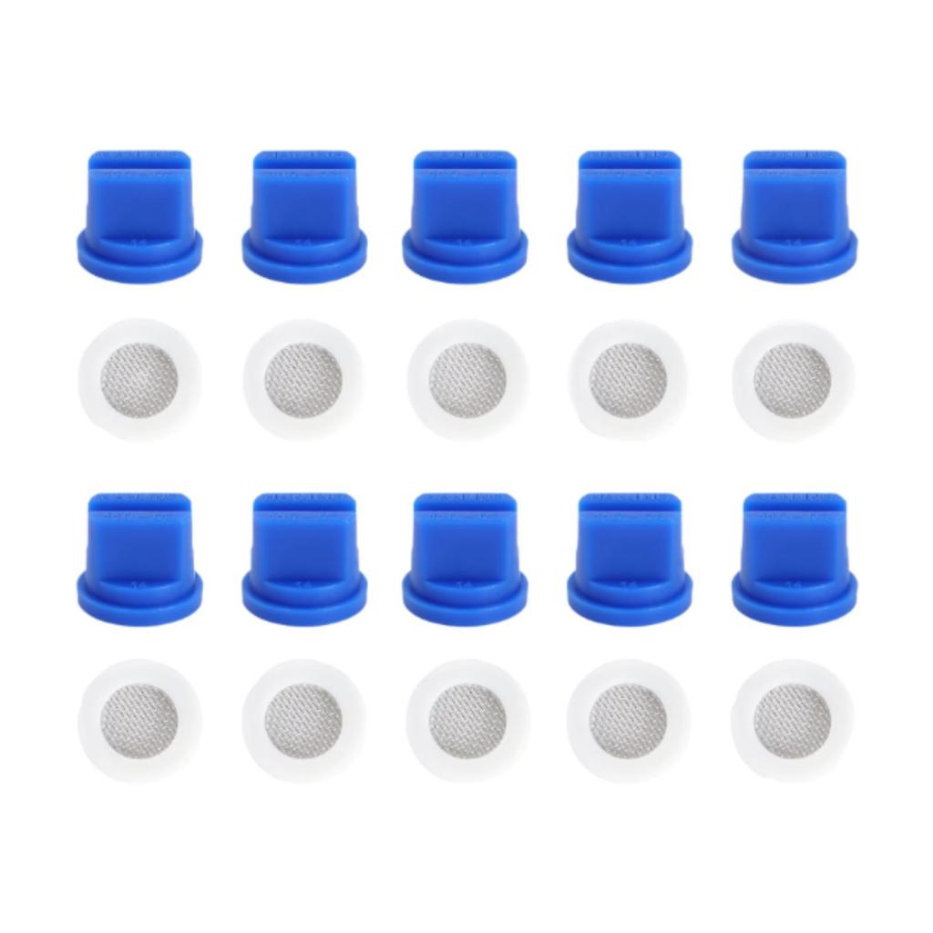 10x Flat Fan Spray Tip Nozzles Agricultural Sprayer Nozzles Replaces 110° with