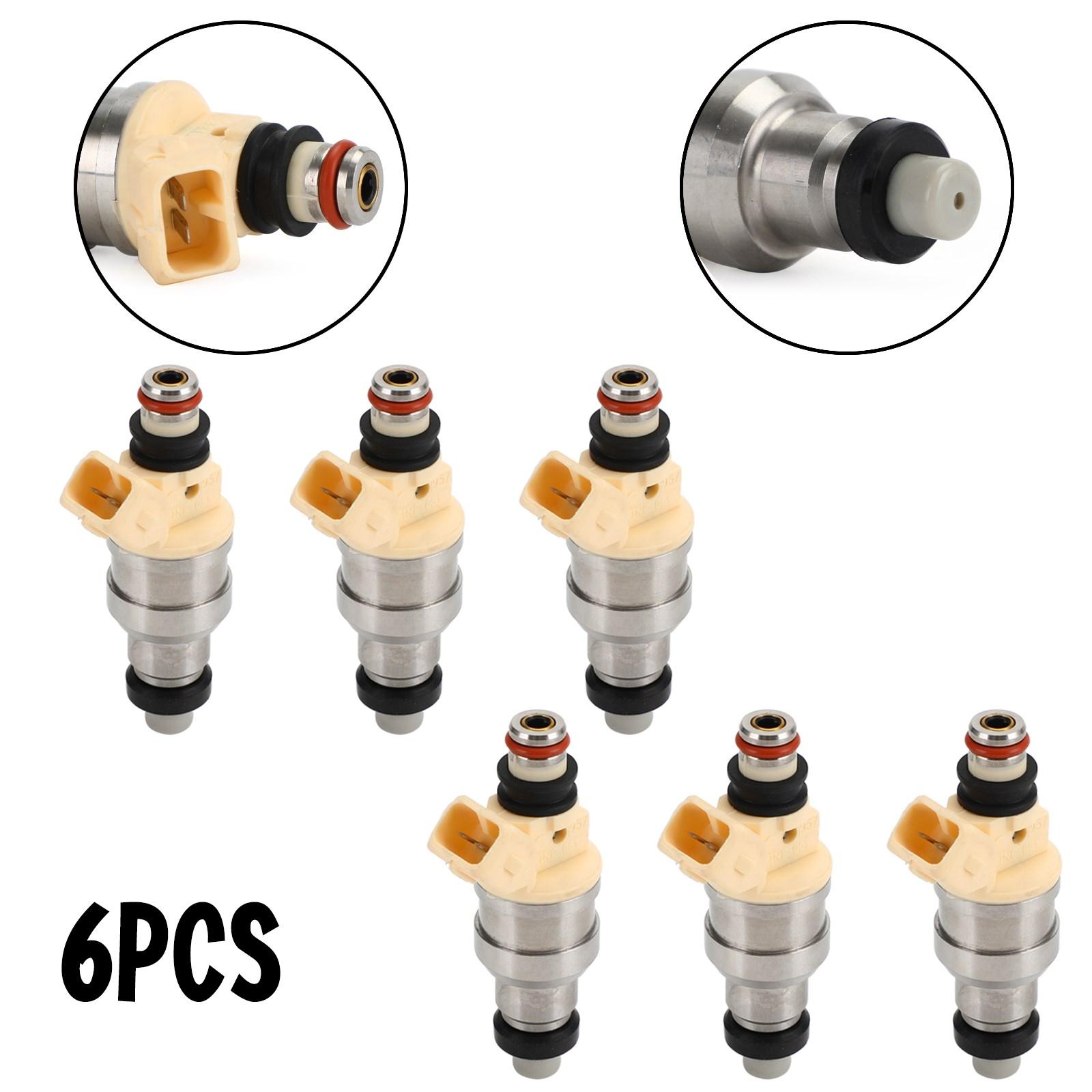 6pcs Fuel Injector Fit for Mitsubishi