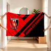 Urawa Red Diamonds (1) Flannel Blanket a Soft Accent for the Bedroom and Living Room and a Cozy Home Gift