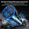 8 in 1 Digital Display Car Charger 4USB+4PD Support Super Fast Charging DC12-24V Multi Port Digital Display Mobile Phone Charger