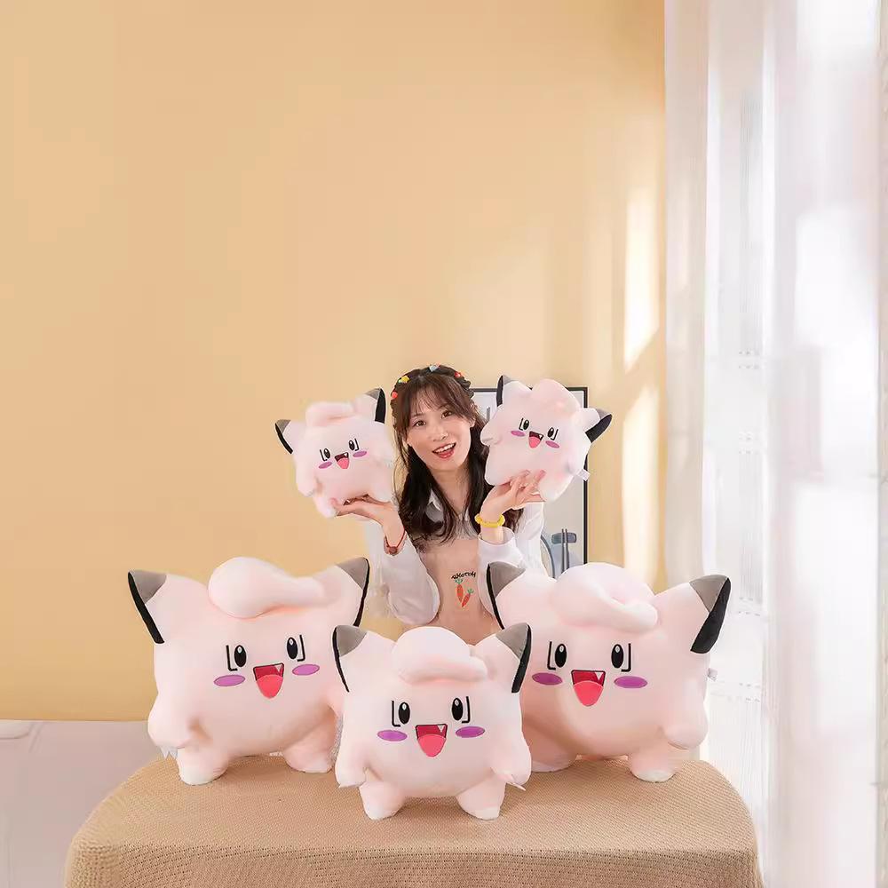 Digital Baby Doll Plush Toy Pokémon Leather Doll Boy and Girl Gift Cute Sofa Throw Pillow