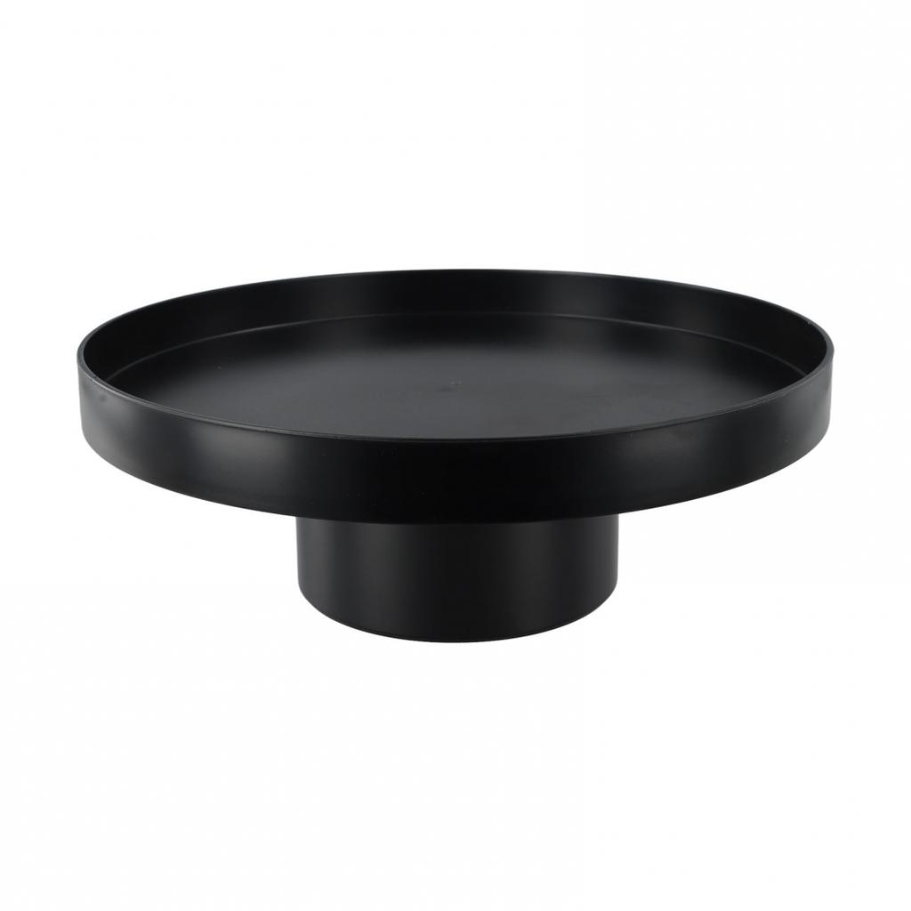 Tea Acrylic Round Storage Decorative Dishes Drink Food