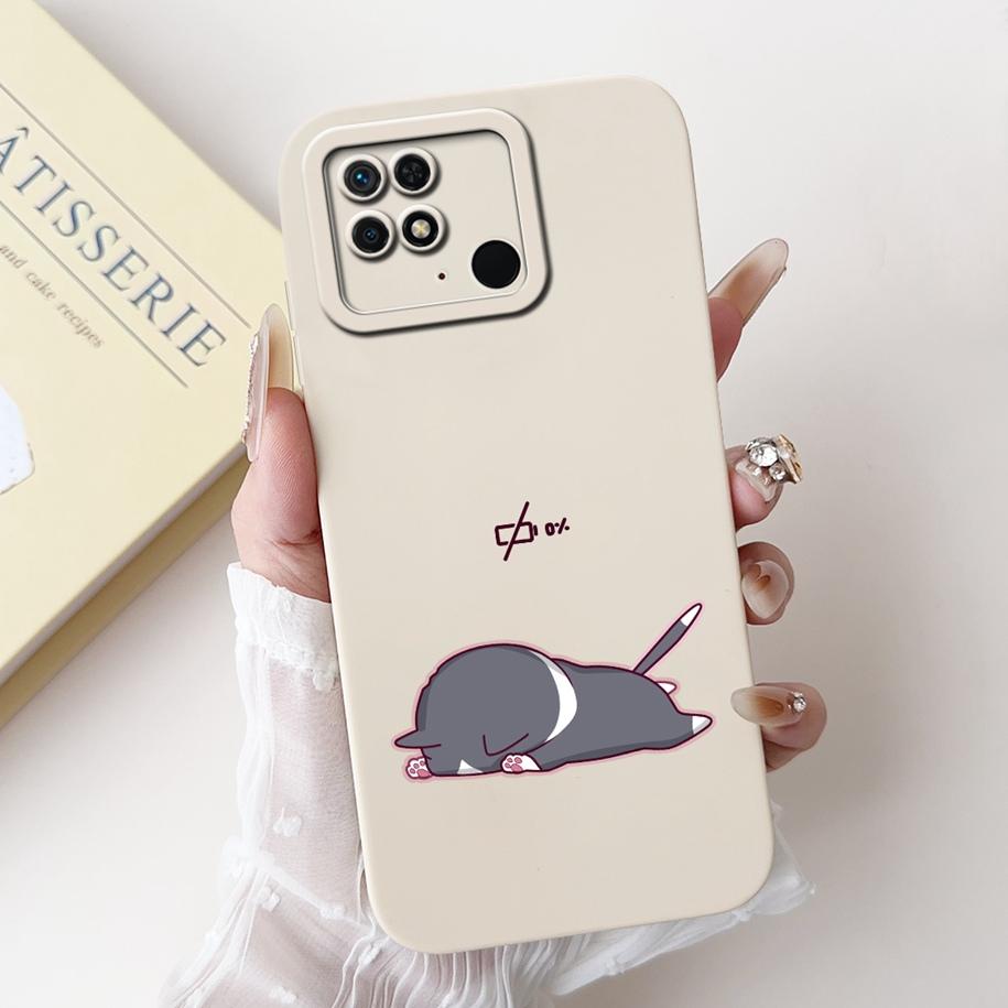 For Xiaomi Redmi 10C Case Popular Flower Camera Protection Funda Soft Silicone Phone Case For Redmi 10 Power Cover Redmi10C Capa
