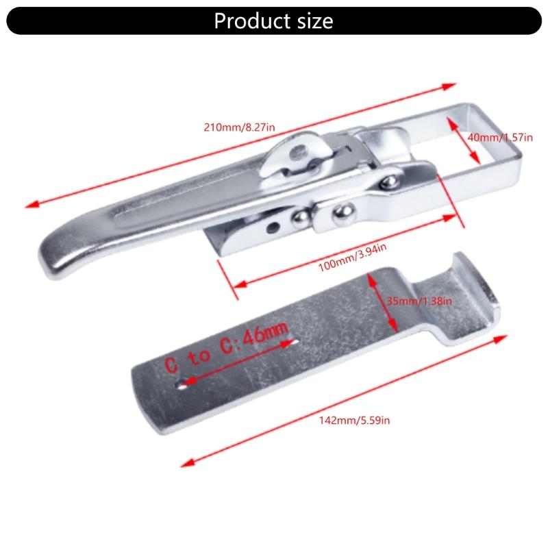 Spare Parts Utility Trailer Gate Latches Universal Lift Gate Latches Heavy Duty Latches Door Handle for Campers