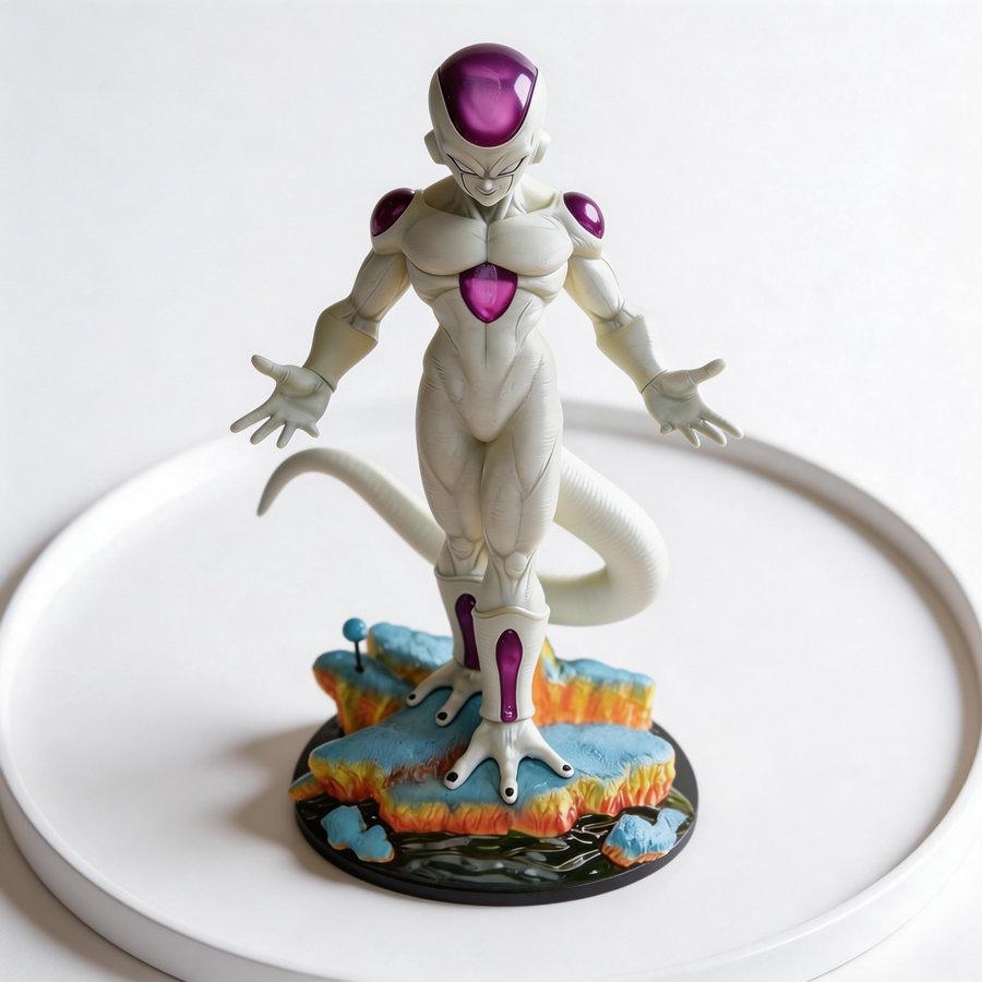 Dragon Ball Frieza Anime Statue GK Decoration Model Figure 28cm for Anime Fans Collection Desktop Ornament