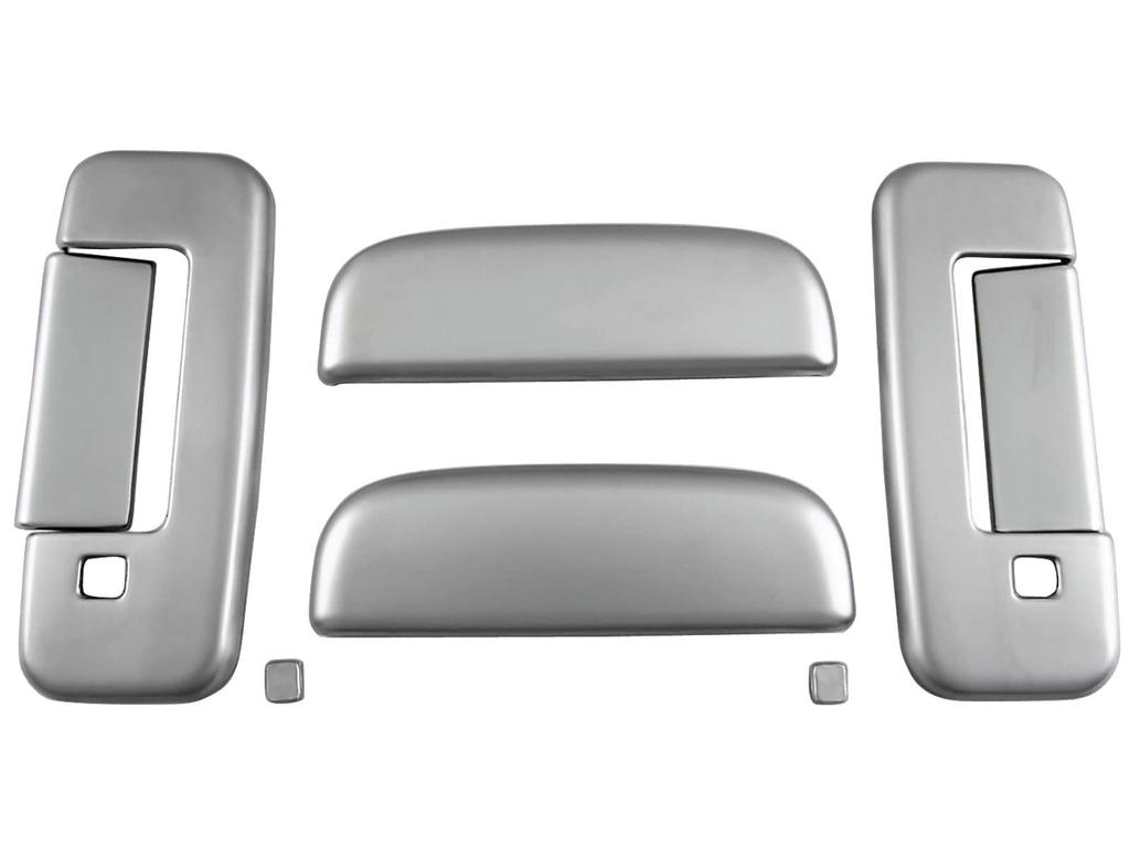BRIGHTZ Door Handle Cover Satin for the Every Van DA17V DA17 DA A17 17 Every Van Knob, Silver, [DHC-NOBU-372]