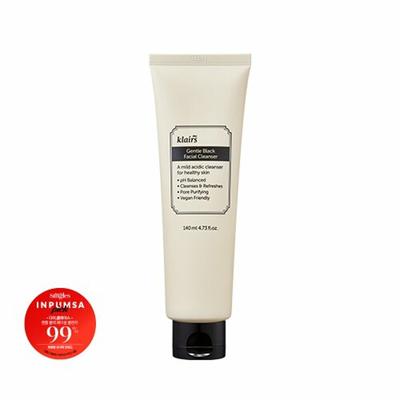 Jemný černý čisticí prostředek na obličej 140 ml