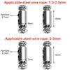 Adjustable Wire Rope Clamp Metal Stainless Steel Cable Clamp New Suspension Clips
