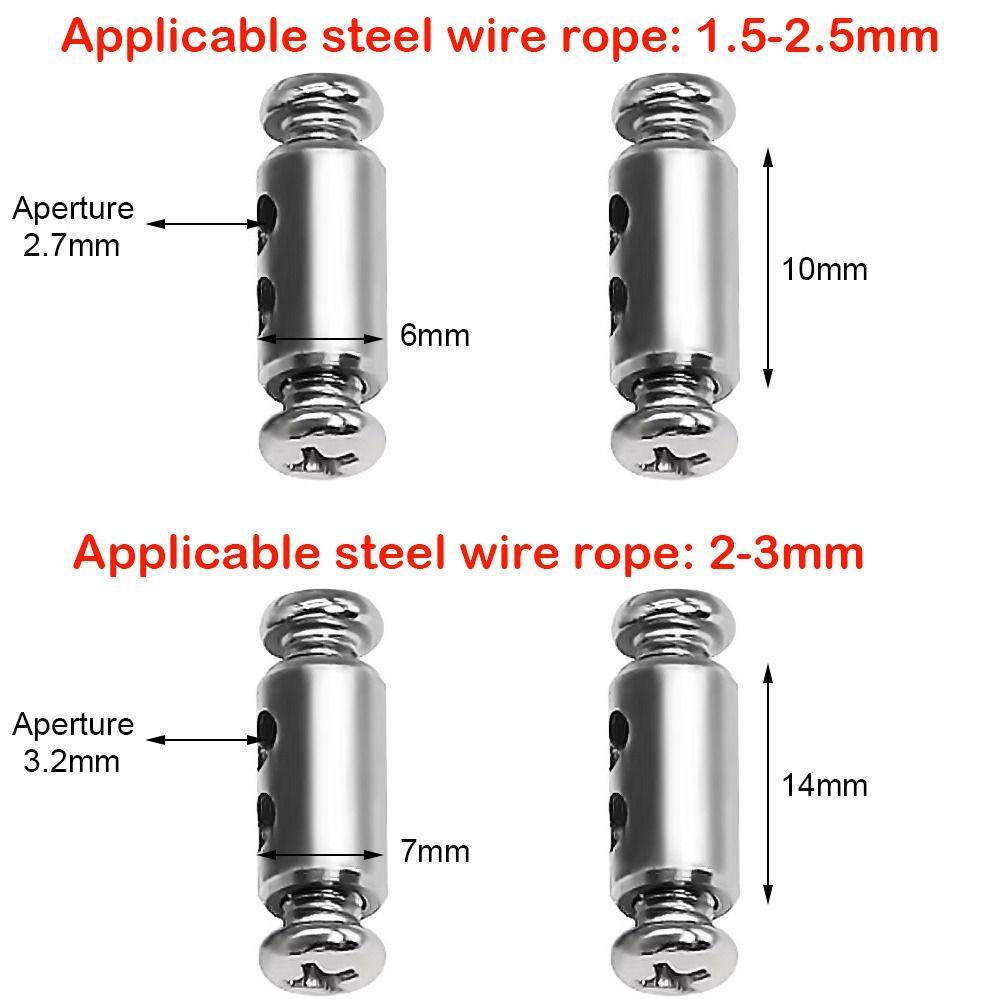 Adjustable Wire Rope Clamp Metal Stainless Steel Cable Clamp New Suspension Clips