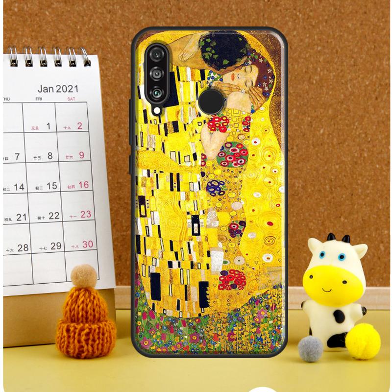 The Kiss Gustav Klimt Painting Case For Huawei P30 Pro P20 P40 Lite Nova 11i 8i 3i 11 9 10 SE 5T Y60 Y70 Y90 Y61 Y91 Cover