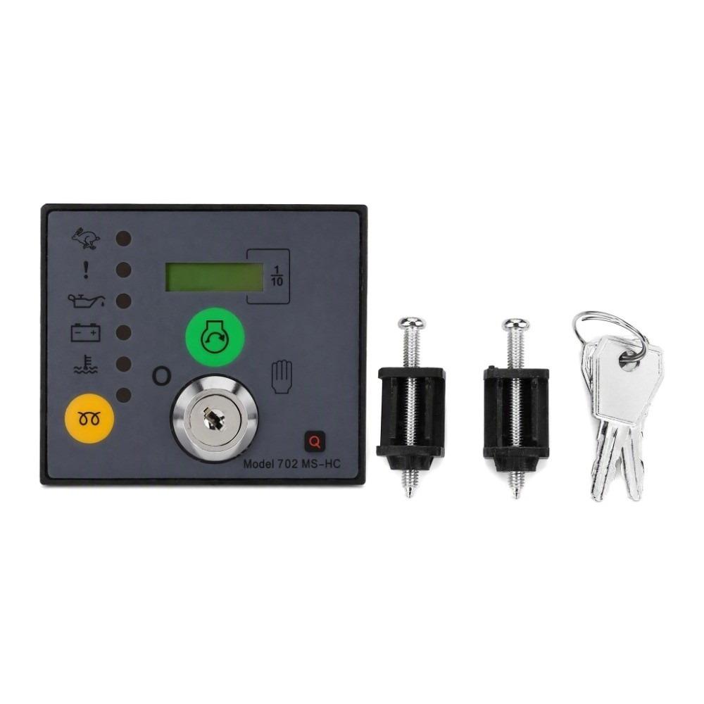 Low Oil Pressure Alarm Generator Controller Board Engine Monitoring Panel  For Generators