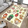 1PC Cat Fruit Extra Large Non-Slip Floor Carpet, Office, Family, Bedroom, Studio - Large Area Rug Indoor Rugs, Vibrant Colors-A294