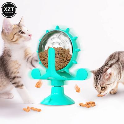 360 interaktives Leckerli-Spielzeug für kleine Katzen und Hunde Original Slow Dog Feeder Lustiges Hunderad Haustierspielzeug Produkte Leckerli-Ball