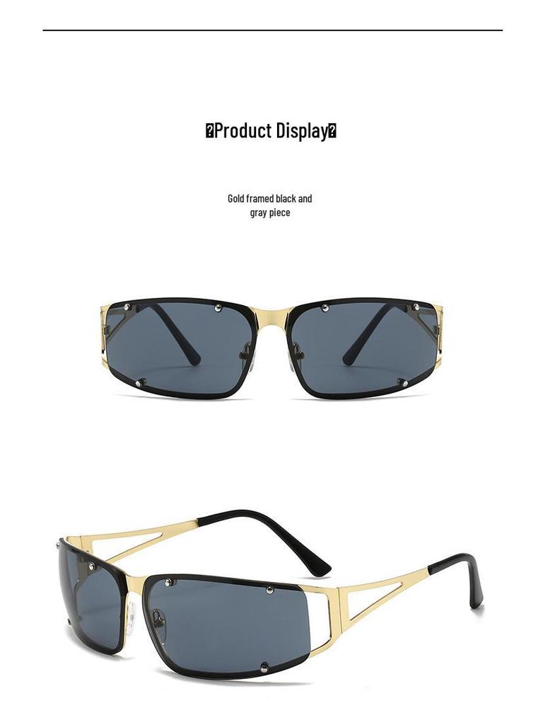 Y2K Women's Cat Eye Sunglasses: High-End UV Protection for Cycling, Driving, Climbing, and Posing