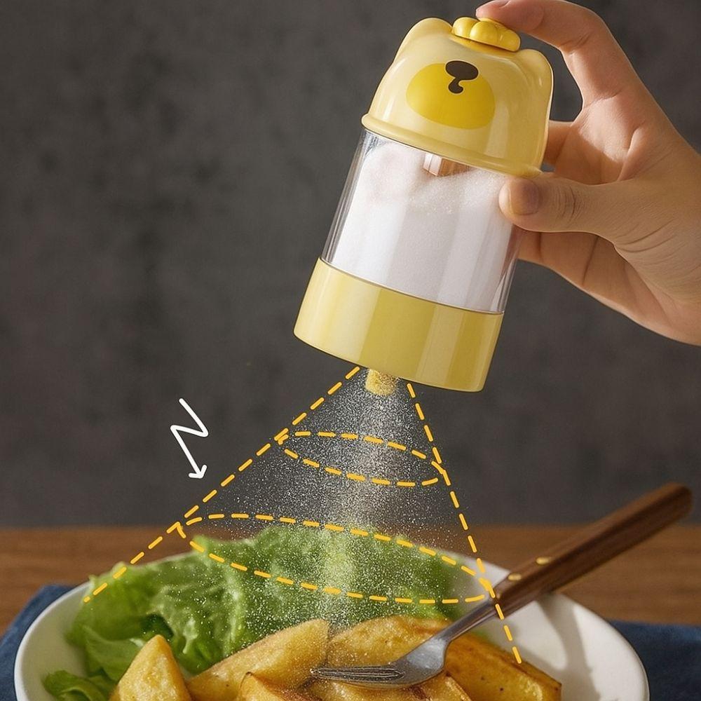 Leak-proof Sealed Seasoning Jar Quantitative Seasoning Container Salt Bottle Spice Tank Dining