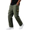 Men's Casual Cargo Pants Straight Leg Long Pants for Everyday Wear