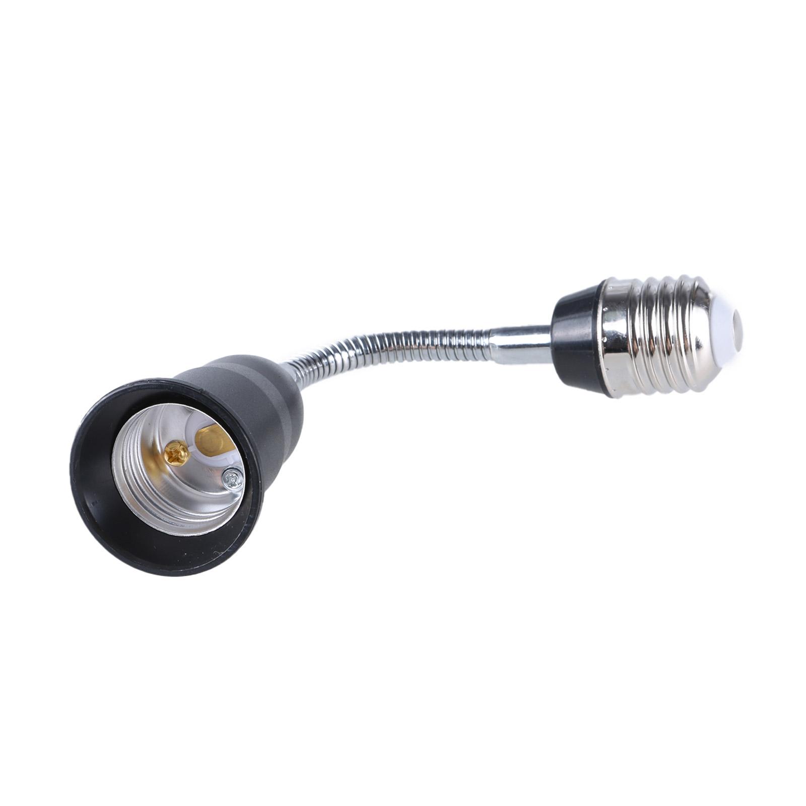 

Регулируемый удлинитель патрона лампочки E27 на E27, гибкий удлинитель патрона лампы для домашнего освещения 30/40/50/60 см 40CM