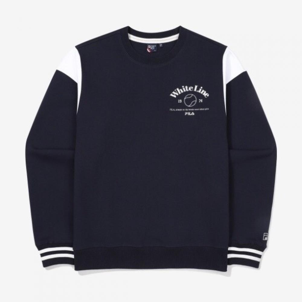 Fila Men S SweatShirt tenniS Life Tipping fS2pof1331xina 105(XL)