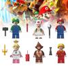 Colorful Mario Brothers Action Figures Abs Plastic Building Blocks Set