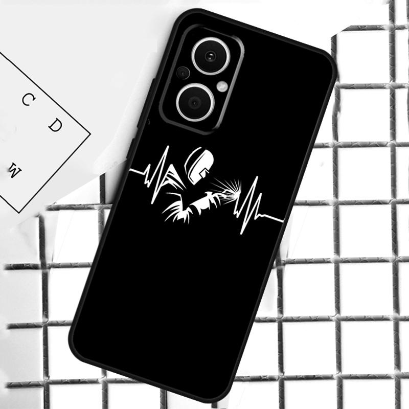 

Welder Welding Phone Case For OPPO Reno 7 8 Lite 8T 10 11 12 13 14 Pro 14F OPPO Find X9 X8 X6 X5 Pro Cover OPPO Find X8 Pro