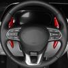 Car Interior Aluminum Alloy Carbon Fiber Steering Wheel Shift Paddle Extension Rod Decoration For Hyundai Palisade -