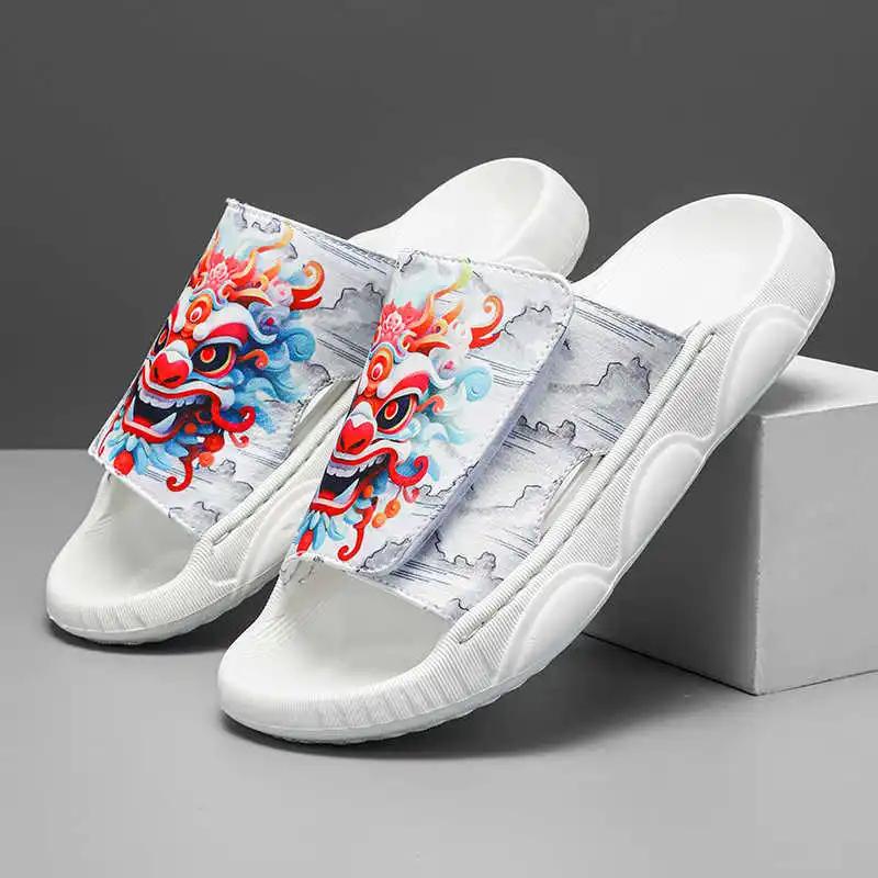 Fashion Slip-resistant Indoor Thong Sandals Slippers Outdoor Men Shoes Flip Flops Beach Sneakers Sports Baskette Imported Shoos