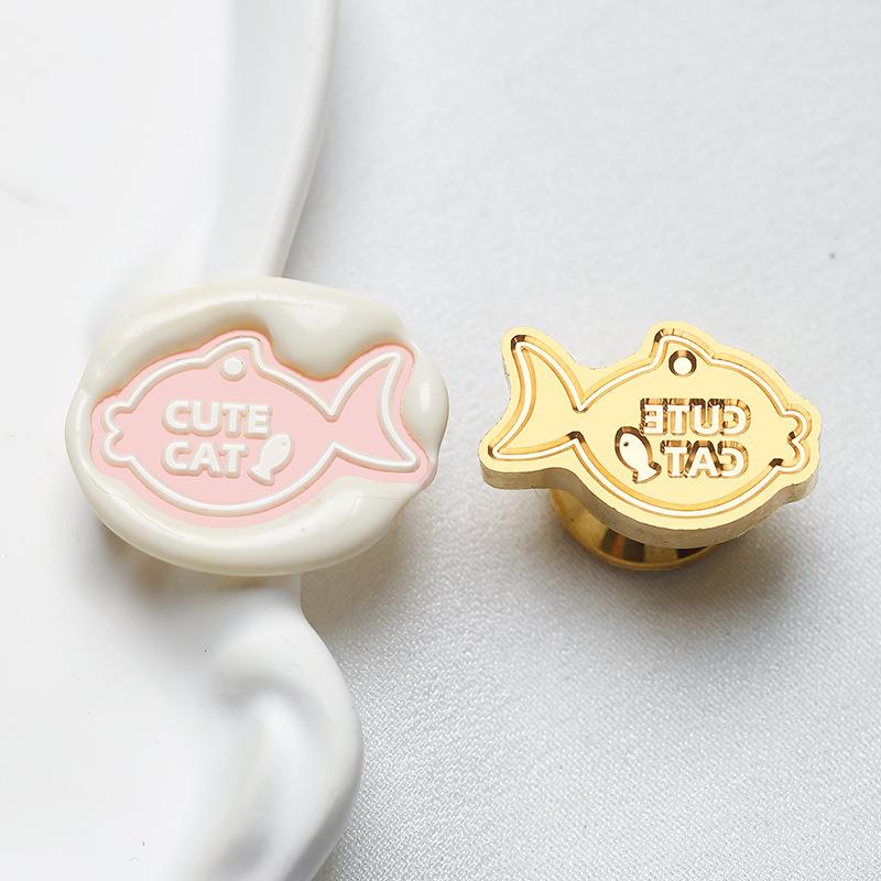 Katze Hund Muster Siegelwachs Stempel Haustier Karte Feuerlack Stempel Scrapbook Und Umschlag Dekoration Siegel