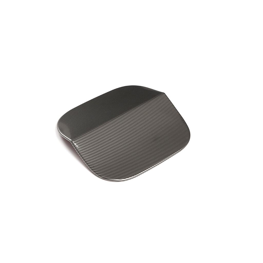 Carbon Fiber Steel Fuel Tank Cap Oil Gas Cover Trim For Honda Civic 11th