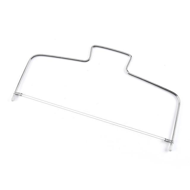 Cake Leveler Adjustable Stainless Steel Wire Cake Slicer Leveler Pizza Dough Cutter Trimmer Ktchen Accessories Baking Tools